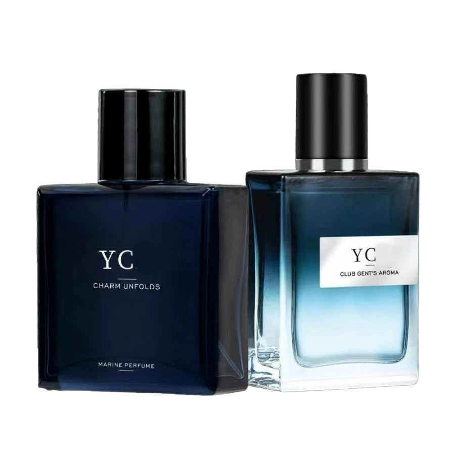 YCZ Blue Mens Perfume Body Spray