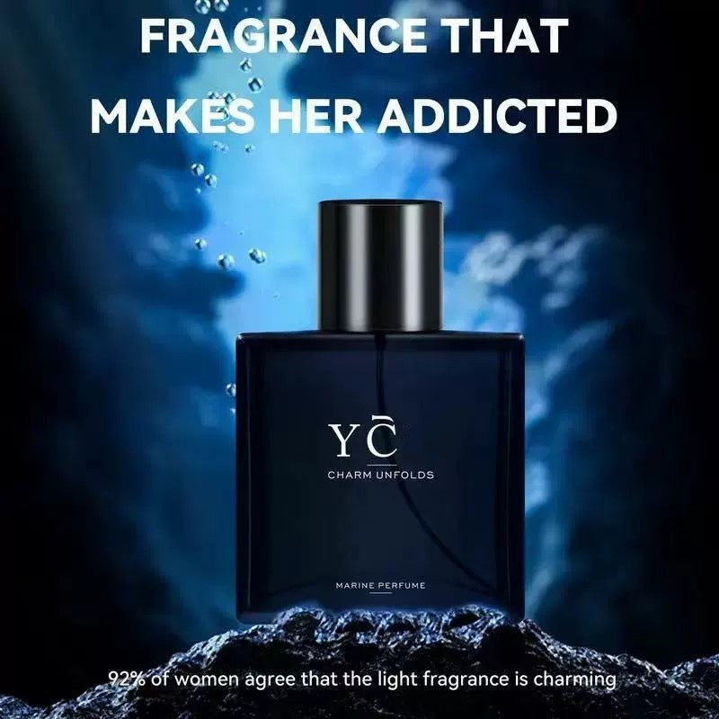 YCZ Blue Mens Perfume Body Spray